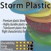Viking Discs Ragnarok Storm Plastic | Multi-Purpose Disc Golf Driver | Intermediate Disc Golf Driver (173-176g, Orange)
