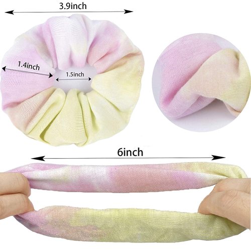 Scrunchies Satin Elastics Hair Ties Cute Bachelorette Soft Scrunchy Hair Bands Hair Styling Accessories Party Favors for Wedding Parties Bridal (Satin Scrunchies)