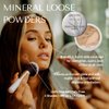 RD ALCHEMY - MEDIUM - 100% Natural & Organic Mineral Loose Powder - Best lightweight Concealer or Foundation with buildable coverage for a flawless, natural look. | Talc, Bismuth and Oil Free - SPF 40