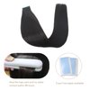 Atbering Tape in Hair Extensions Real Human Hair, Invisible Natural Black Hair Extensions Tape ins for Women, Full Shine Tape in Hair Extensions Salon Quality 20inch 2.5g 20pcs for Gift