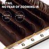 Colored Lash Extensions, 16 Rows Cashmere lash extensions, 0.07 C Curl Lash Extensions, 12-15mm Mix Classic Lash Extensions, Single Lash Extensions for Professional(0.07-C-Pink Gradient 12-15mm）