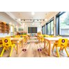 SICOHOME Line Up Spots for Classroom Floor Stickers for Classroom 36pcs Vinyl Line Up Dots 4" Removable Number Stickers for Class Decorations Kindergarten Preschool Back to School Teacher Supplies
