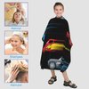 Feim-AO Speed Cars Barber Cape For Kids Salon Cape Hairdresser Apron Cloth Water Resistant Hairdressing Capes Hair Cutting Styling Barbers Tool Haircut Aprons 39x47 In