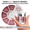 Retinol Collagen Face Cream - Premium Anti-Aging Neck Cream - Day & Night Anti Wrinkle Cream for Women and Men - Skin Firming and Tightening Face Moisturizer with Hyaluronic Acid for All Skin Types