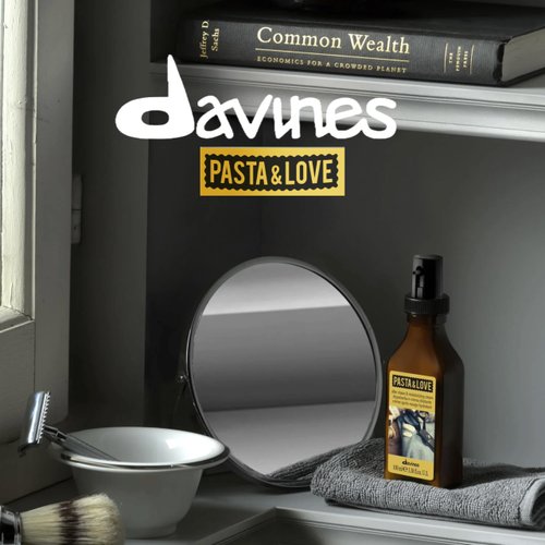 Davines Pasta & Love Men's After Shave & Moisturizing Cream, Hydrating and Soothing with Babassu and Karite Butter, 3.38 fl. Oz.