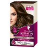 Schwarzkopf Keratin Color Permanent Hair Color, 6.0 Delicate Praline, 1 Application - Salon Inspired Permanent Hair Dye, for up to 80% Less Breakage vs Untreated Hair and up to 100% Gray Coverage