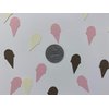 Pink, Brown, and Cream Ice Cream Confetti - Neapolitan Ice Cream Confetti - Ice Cream Decorations - Summer Party Decorations - 300 pieces