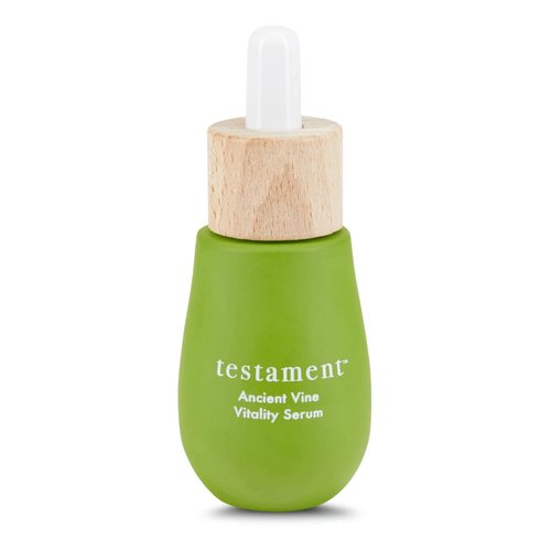Testament Ancient Vine Vitality Face Oil Serum Vitamin C Natural Skincare with Anti-Aging Benefits. Inspired by the Mediterranean diet, clean beauty provides deep hydration to your skin-1oz