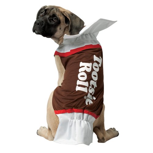 Tootsie Roll Dog Costume