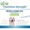 Nutrition Strength Iron for Dogs with Anemia to Support Blood Health, Blood Cell Formation & Oxygen Supply, Iron Supplement for Anemic Dogs + Vitamin C, Folate, Vitamin B12, 120 Chewable Tablets