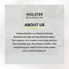 Holsterbuilder Premium Chicago Screws Kit - 1/8, 1/4, 3/8, 1/2 Inch Thru-Hole Machine Screw Fasteners with Rubber Washers for Kydex and Leather Holster Sheath Crafting