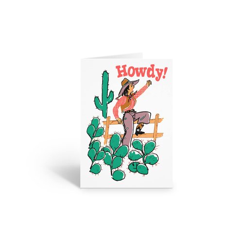 Stonehouse Collection | Western Southwest Ranch Thank You Blank Note Cards | 10 Boxed Cards and Envelopes | USA Made(Howdy)
