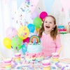 TecUnite Pastel Table Confetti Unicorn Confetti 1 Inch Round Tissue for Baby Shower Unicorn Birthday Party Decoration, 1.76 oz(Mint Green, Purple, Pink, Cream)