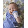 Giftty Baby Teething Mitten Chew Mitt Baby Teether Glove Teething Toy Self Soothing Teether, Teething Pain Relief Soothing Toy, Prevent Scratches Glove, for 0-6 Months Baby