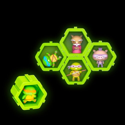 Teenage Mutant Ninja Turtles Party Favors Set - Bundle with 3 TMNT Blind Bag Party Favors with Glow in the Dark Mini Figurines Plus Stickers, More | TMNT Nano Pods Party Supplies