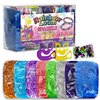 Rainbow Loom® Treasure Box Sparkle Edition, 8,000 Rubber Bands in 8 Different Sparkly Colors, and a Bonus of 2 Happy Looms, Great Activities for Boys and Girls 7+
