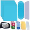 20 Pack Car Rearview Mirror Film,Anti Fog Anti Scratch Interior Rearview Mirror Anti Glare Film Waterproof HD Nano Clear Protective Sticker Film for Safe Driving,Car Mirrors,Side Windows (Rectangular)