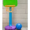 4 Pieces Mini Basketball Inflation Mini Ball with Pump and Basketball Needles for Toddler Kids Teenagers Party Favor Gifts