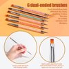 Oneleaf Practice Hand Finger for Acrylic Nails, Flexible Never Fall Off Nail Trainning Adjustable Hands Kits, Fake Hands for Nail Practice, Nail Display Manicure, Movable Nail Maniquin Hand