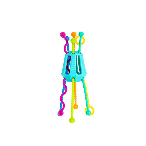 Mobi Zippee Activity Toy - Sensory Toys for Toddlers, Made with Food Grade Silicone, BPA and Phthalate Free - Pack of 1
