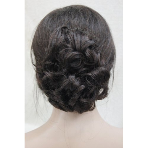 Lydell Short Ponytail Hair Piece Extension Wavy Claw Clip In/on Hairpiece (2SP33 Brown mix)