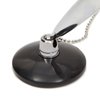 Juvale 3 Pack Desk Pen with Chain - Adhesive Security Pen Holder - 26" Long Chain for Business Counter, Front Desk, Reception, Bank, Hotel (0.5mm Black Ballpoint Pen)