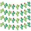 4 Pcs Taco Cactus Garland Banner Green Glitter Cactus Banner Cactus Party Decorations Taco Party Banner Fiesta Party Banner for Mexican Fiesta Bachelorette Baby Shower Jungle Party Supplies Decor