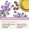 Herbal Collection Jamaican Black Castor Oil (Lavender) 4oz | Calming & Nourishing Oil for Hair, Skin & Scalp | Promotes Hair Growth, Hydrates & Soothes Irritation | Paraben-Free & Cruelty-Free