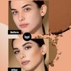 MAEPEOR Face Bronzer Powder Palette 6 Colors Buildable Matte Natural Pressed Contour Bronzer Long Lasting Sweat Proof Face Bronzer Makeup (Color 02)