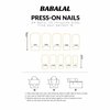 BABALAL French Tip Press on Nails Medium Square Fake Nails Black Pink Glue on Nails 3d Star Charm Acrylic Nails 24Pcs Rhinestone Squoval Artificial Cute False Nails for Women and Girls