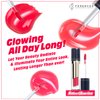 FORENCOS Tattoo Glass Lip Gloss Tint, Korean Glossy Tint/Stain, High Pigmentation, Glasting Shine, Long Lasting, Moisturizing, Lightweight, Non-Sticky Formula (06 FRANC)
