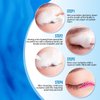 Lash Shampoo for Lash Extensions 60 Ml/2fl.oz Eyelash Extension Cleanser Oil Free Lash Cleanser for Eyelash Care, Gentle Foaming Eyelash Shampoo with Brush for Salon Home Care (Unscented 60ml)