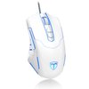 WEEMSBOX Gaming Mouse, Wired Gaming Mice [Breathing RGB LED] [Plug Play] High-Precision Adjustable 7200 DPI, 7 Programmable Buttons, Ergonomic Computer USB Mouse for Windows/PC/Mac/Laptop Gamer-White