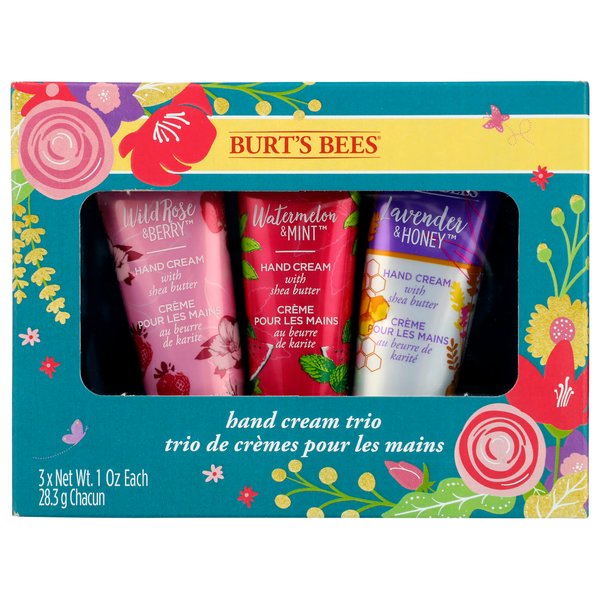 Burts Bees Hand Cream Trio Gift Set, 3 CT