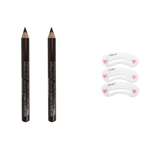 Generic Beauty Eyebrow Pencil and Eyebrow Razor Kit, Waterproof, Long-Lasting, Soft and Smudge-Proof,#003