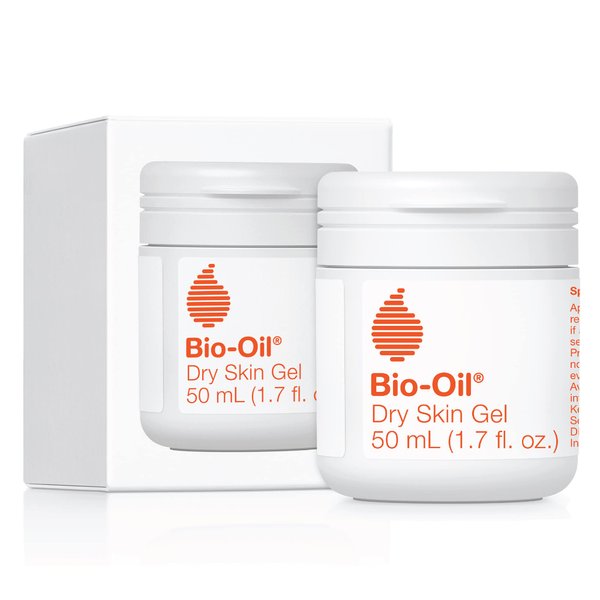 Bio-Oil Dry Skin Gel, Face and Body Moisturizer, Fast Absorbing Hydration, with Soothing Emollients and Vitamin B3, Non-Comedogenic, 1.7 oz