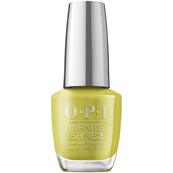 OPI Infinite Shine Long-Wear Warm Crème Finish Opaque Green Nail Polish, Up to 11 days of wear & Gel-Like Shine, Spring '24, Your Way Collection, Get in Lime, 0.5 fl oz