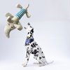 Dog Toys, Cute Striped Animal Dog Squeaky Toys Dog Stuffed Animals Chew Toy with 4 Legs Soft Durable Plush Dog Toys for Pet Dog Cat(#2)