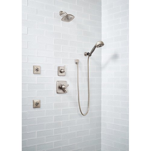 Delta Faucet Ashlyn 3-Setting Shower Handle Diverter Trim Kit, Diverter Valve Trim Kit Brushed Nickel, 3 Way Shower Diverter, Delta Diverter Trim, Stainless T11864-SS (Valve Not Included)