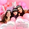 Remuuly 12 Pcs Tiara Crown Princess Crown Headband for Women Girls Silver Queen Crown with Comb Rhinestone Tiara for Bridal Wedding Birthday Prom Party Hair Accessories Cosplay Gift(Rose)