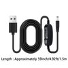MyloveMolo Nail Drill Power Cord Replacement,Speed and Direction Adjustable USB Cable,Nail E-File Charger Compatible with MelodySusie/AIRSEE/OVX/SAVILAND/SUBAY/COSLUS/COSITTE Nail Drill Machine
