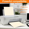 50 Sheets Thick Cardstock, 250GSM Blank Cardstock for Invitations, for DIY Projects, Greeting Card Making, Printing, Postcards, Photos (Cream, 5x7 inches)