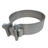 5" Narrow Band Exhaust Seal Clamp - Aluminized Steel for 5" OD Exhaust Pipe, Muffler, Elbow and Exhaust Tubing Connection