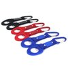 EKLOEN Silicone Water Bottle Holder with Key Ring & Aluminum Carabiner Buckle