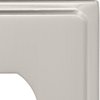 Franklin Brass 126362 Country Fair Single Duplex Wall Plate, Satin Nickel