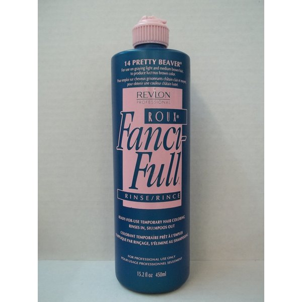 Roux Fanci-Full Temporary Hair Color Rinse - #14 - Pretty Beaver 15 oz.