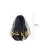 VMila Bachelorette Party Veil - Perfectly Designed for Bride to Be with Stylish Bride to Be Sash, Bridal Shower Tiara, Bridal Sash - Ideal Bride Sash for Bachelorette Party (Gold White)