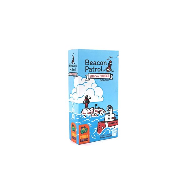 Beacon Patrol Ships & Shores Board Game Expansion - Enhance Your Coastal Defense Strategy Game! Cooperative Game for Kids & Adults, Ages 8+, 1-4 Players, 30-45 Min Playtime, Made by Pandasaurus Games