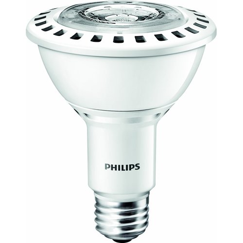 Philips 430132 12-watt AirFlux PAR30L LED 3000K Flood Light Bulb, Dimmable, White
