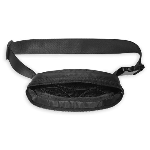 Gaiam Fanny Pack Running Belt Bag - Sidekick Waist Pack Cell Phone Holder Exercise Gym Slim Zipper Workout Pouch Jogging Bag | Multi Pocket, Adjustable Fit, Walking, Runner Accessories Women, Men